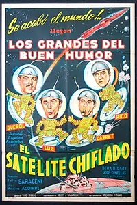 Главный постер фильма «El satélite chiflado (1956)»