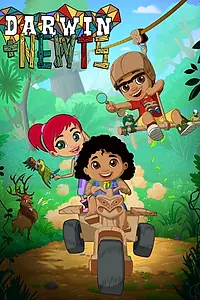 Постер к мультсериалу «Дарвин и Ньютс (2018)»