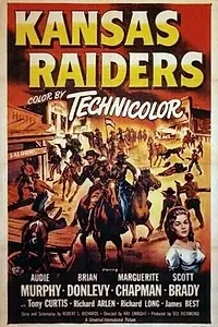 Главный постер фильма «Канзасские рейдеры (1950)»