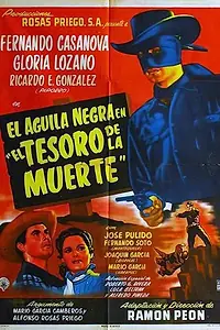 Постер к фильму «El águila negra en el tesoro de la muerte (1954)»
