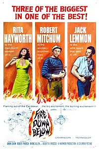 Постер к фильму «Огонь из преисподней (1957)»