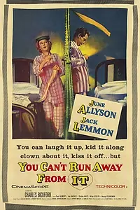 Главный постер фильма «Ты не сможешь сбежать от него (1956)»