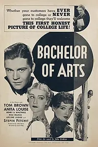 Главный постер фильма «Bachelor of Arts (1934)»