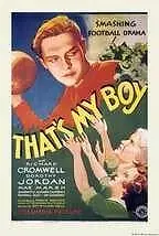 Постер к фильму «That's My Boy (1932)»