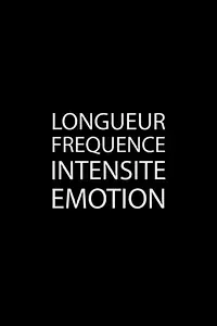Главный постер фильма «Longueur, fréquence, intensité, émotion (2017)»