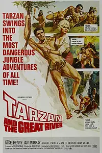 Постер к фильму «Тарзан и великая река (1967)»