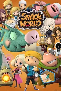 Постер к мультсериалу «Snack World (2017)»