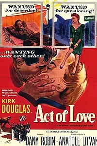 Главный постер фильма «Акт любви (1953)»