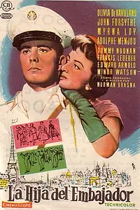 Главный постер фильма «Дочь посла (1956)»