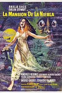 Главный постер фильма «Особняк в тумане (1972)»