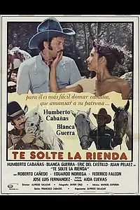 Главный постер фильма «Te solte la rienda (1980)»