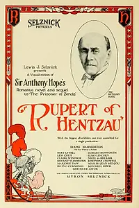 Главный постер фильма «Rupert of Hentzau (1923)»