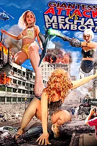 Главный постер фильма «Giantess Attack Vs Mecha Fembot (2019)»