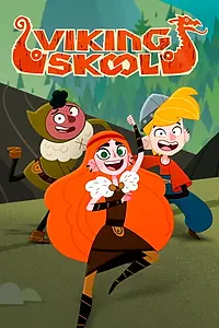 Главный постер мультсериала «Viking Skool (2022)»
