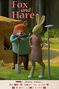 Постер к мультсериалу «Fox and Hare (2018)»