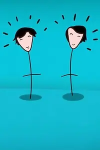Главный постер мультфильма «A Short Film About Tegan & Sara (2018)»