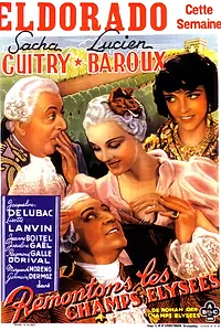 Главный постер фильма «Вернемся на Елисейские поля (1938)»