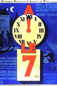 Главный постер фильма «В полночь, седьмого (1937)»