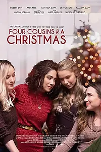 Главный постер фильма «Four Cousins and A Christmas (2021)»