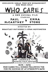 Главный постер фильма «Paul McCartney: Who Cares (2018)»