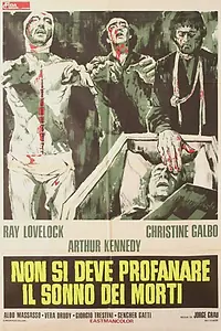 Постер к фильму «Пускай мертвые лежат в могилах (1974)»