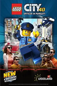 Постер к мультфильму «Lego City 4D: Officer in Pursuit (2019)»