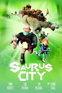Постер к мультфильму «Saurus City»