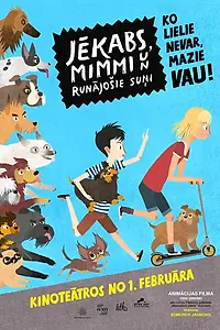 Главный постер мультфильма «Екаб, Мимми и говорящие собаки (2019)»