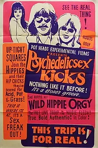 Главный постер фильма «Psychedelic Sex Kicks (1967)»