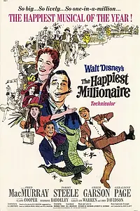 Главный постер фильма «Самый счастливый миллионер (1967)»