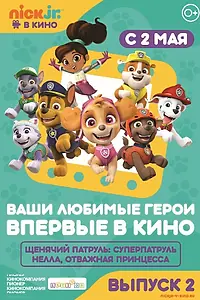 Постер к мультфильму «Щенячий патруль и Нелла, отважная принцесса (2018)»