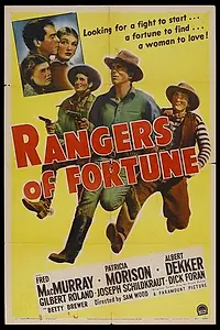 Главный постер фильма «Rangers of Fortune (1940)»