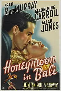 Постер к фильму «Медовый месяц на Бали (1939)»