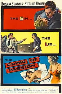 Постер к фильму «Преступление страсти (1957)»