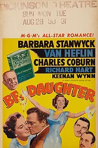 Постер к фильму «Дочь Б.Ф. (1948)»