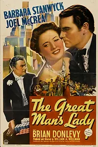 Главный постер фильма «Леди Великого человека (1941)»