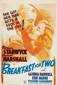 Постер к фильму «Завтрак для двоих (1937)»
