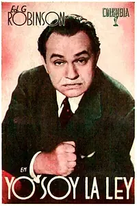 Главный постер фильма «Я – это закон (1938)»