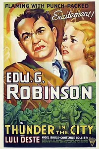 Постер к фильму «Гром в городе (1937)»