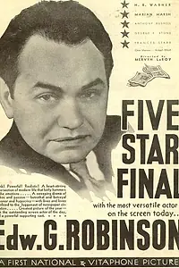 Главный постер фильма «Пять последних звезд (1931)»