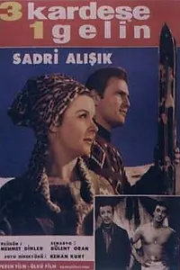 Главный постер фильма «Üç kardese bir gelin (1965)»