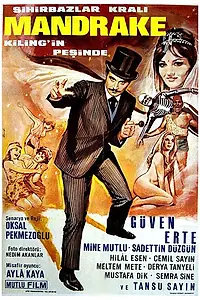 Постер к фильму «Sihirbazlar Krali Mandrake Killing'in pesinde (1967)»