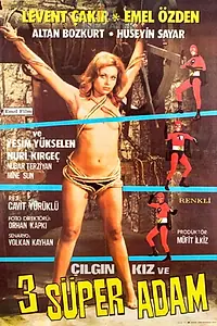 Постер к фильму «Три супермена и одна сумасшедшая (1973)»