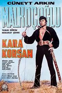 Постер к фильму «Малкочоглу — чёрный корсар (1968)»