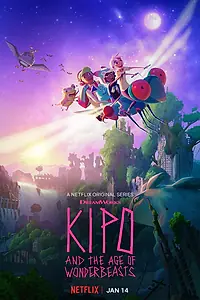 Постер к мультсериалу «Кипо и удивительные звери (2020)»