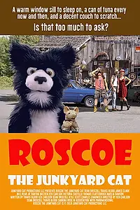 Главный постер фильма «Roscoe the Junkyard Cat (2019)»
