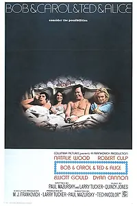 Главный постер фильма «Боб и Кэрол, Тед и Элис (1969)»