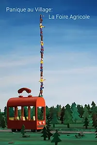 Главный постер мультфильма «Panique au village : La Foire agricole (2019)»