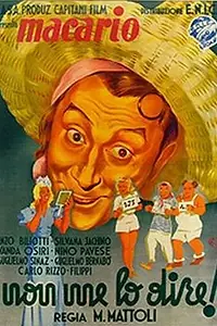 Главный постер фильма «Не говори мне такое! (1940)»
