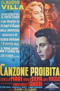 Главный постер фильма «Canzone proibita (1956)»